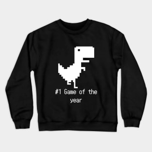 8bit Dinosaur game Crewneck Sweatshirt